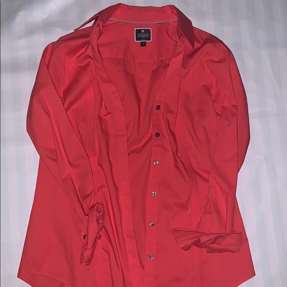 Express Tops - Express Button Down Shirt